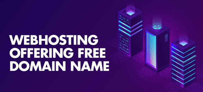 Web hosting offering a free domain name