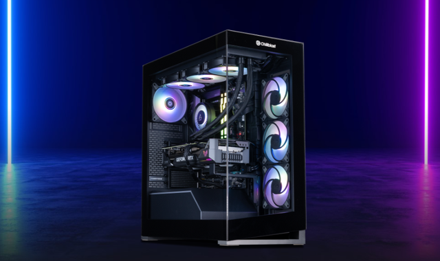 ChillBlast The Frontier Ryzen 7 RTX 5070 Ti Edge Gaming PC, main front view