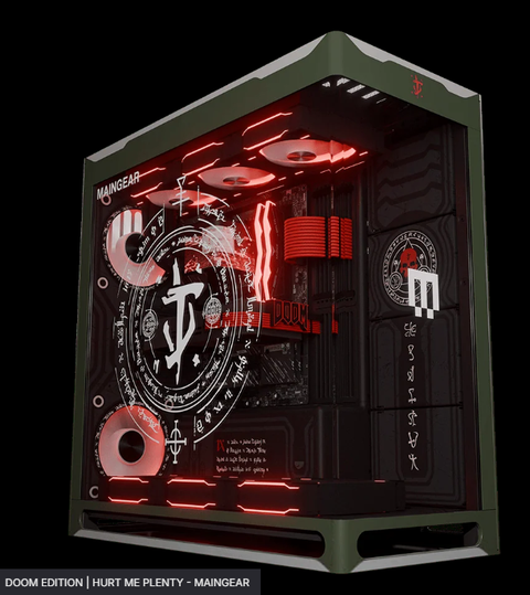 DOOM Hell Edition PC, front angle