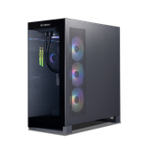 Frontier Gaming PC, side angle
