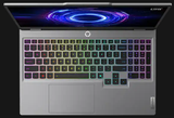 Lenovo LOQ 15i, top view of keyboard