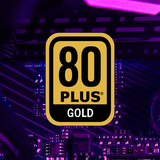 Packed with power - 80 Plus Gold power supply badge