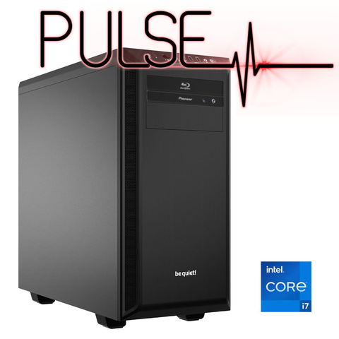 Alpha Pulse Ivy6 PC (be quiet! Pure Base 600 case), front view